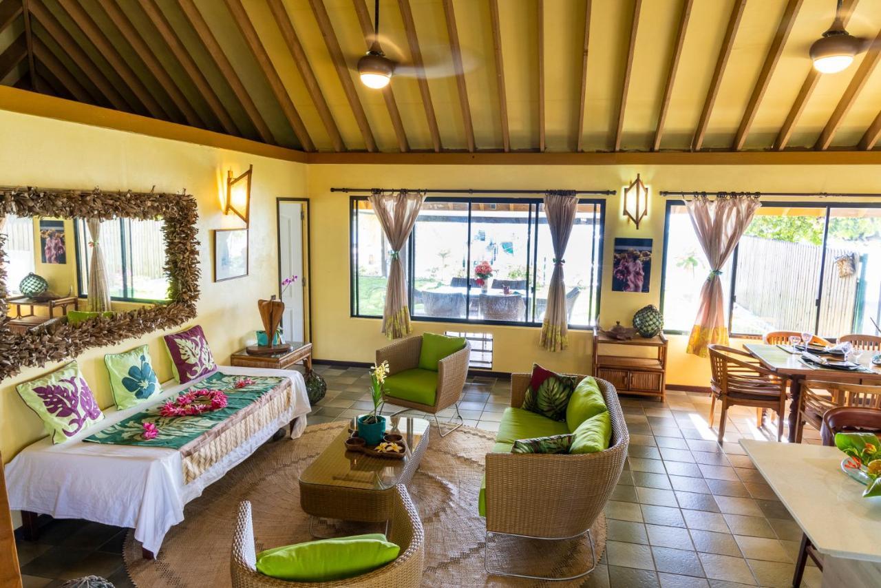 Fare Manava Villa Bora Bora Bagian luar foto