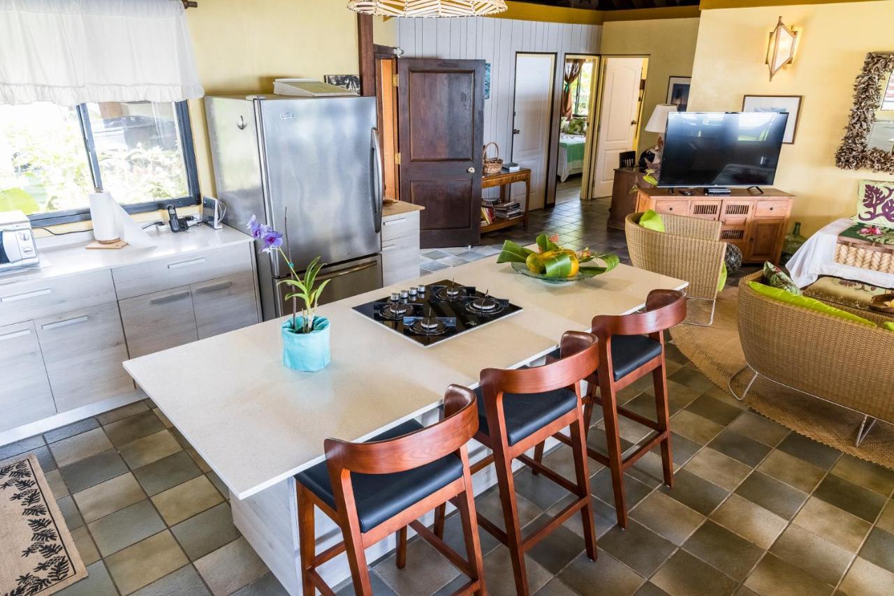 Fare Manava Villa Bora Bora Bagian luar foto