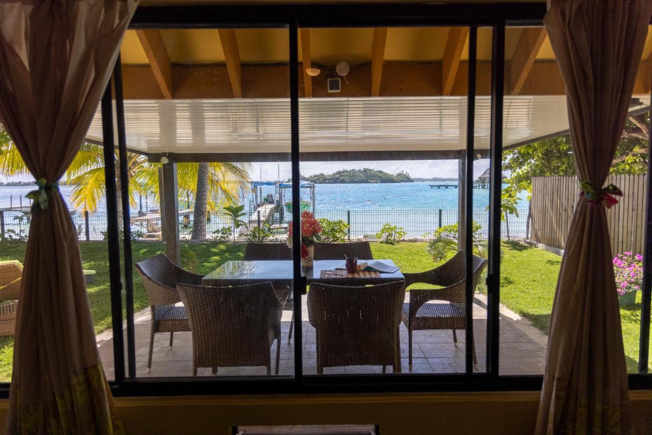 Fare Manava Villa Bora Bora Bagian luar foto
