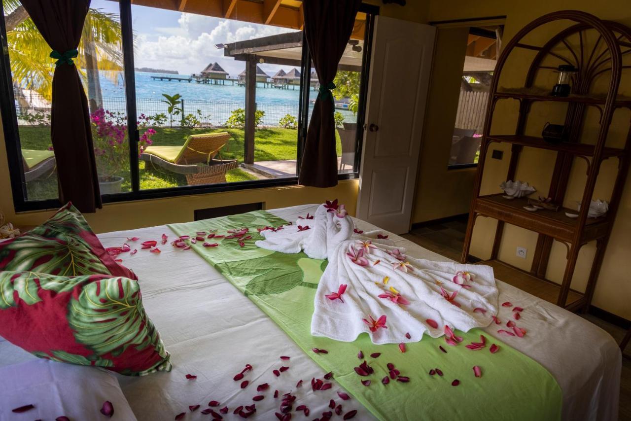Fare Manava Villa Bora Bora Bagian luar foto