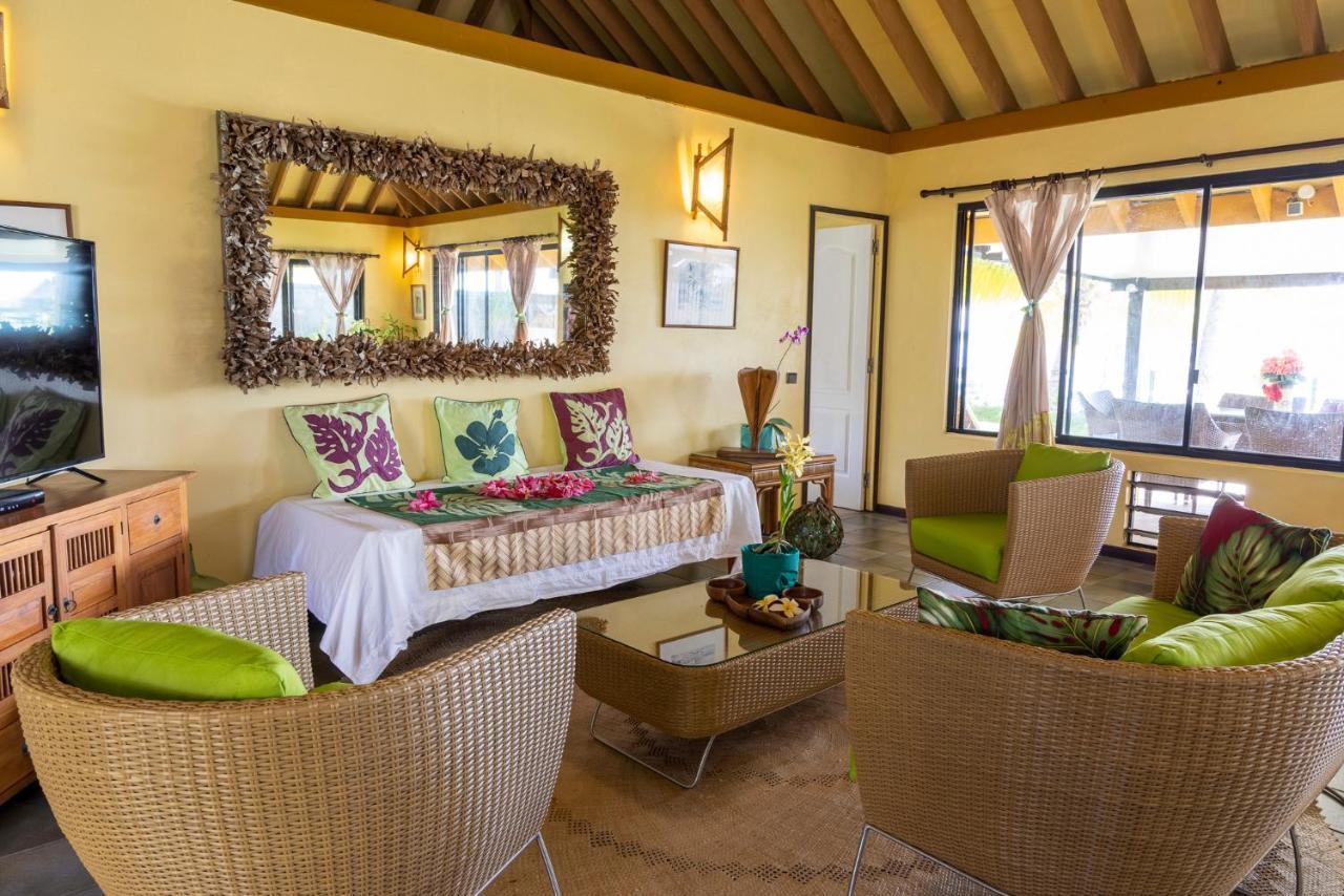 Fare Manava Villa Bora Bora Bagian luar foto