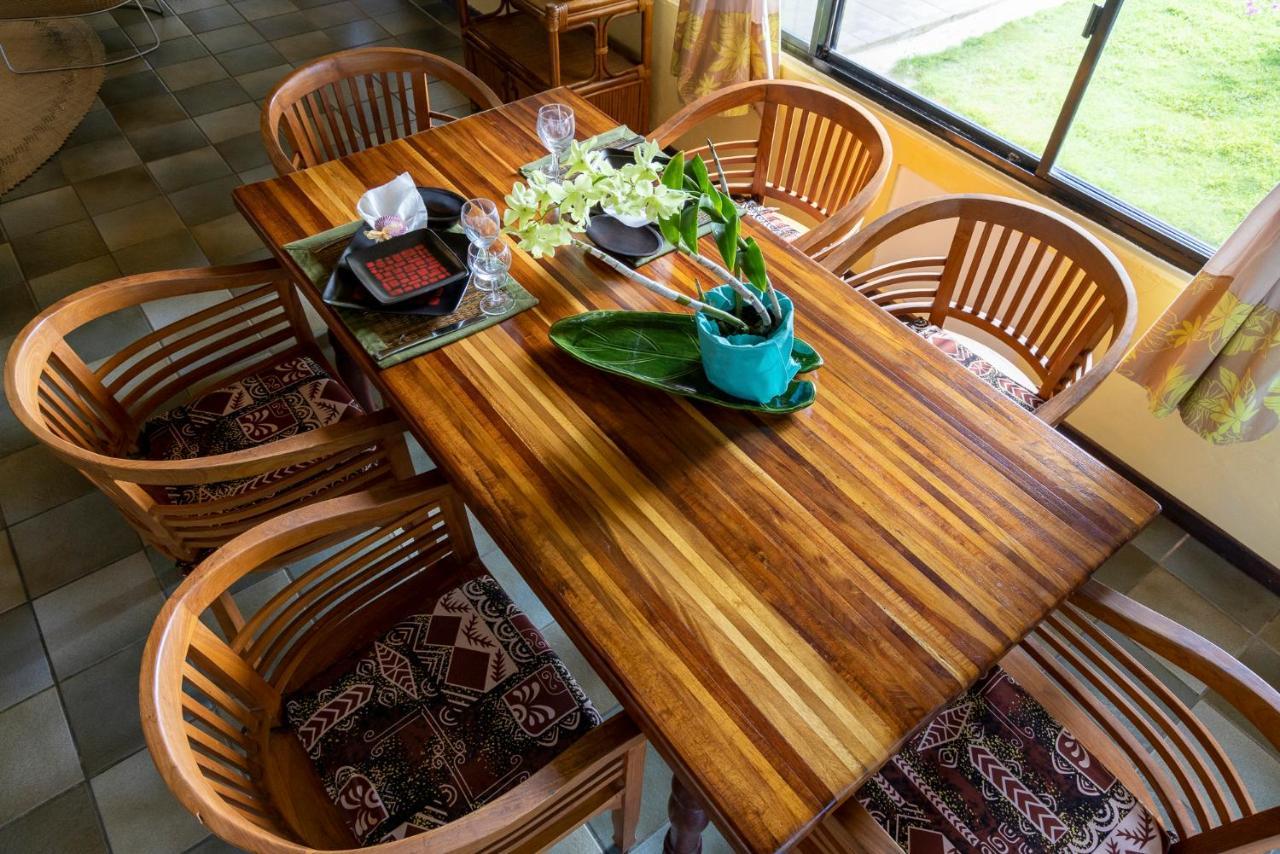 Fare Manava Villa Bora Bora Bagian luar foto
