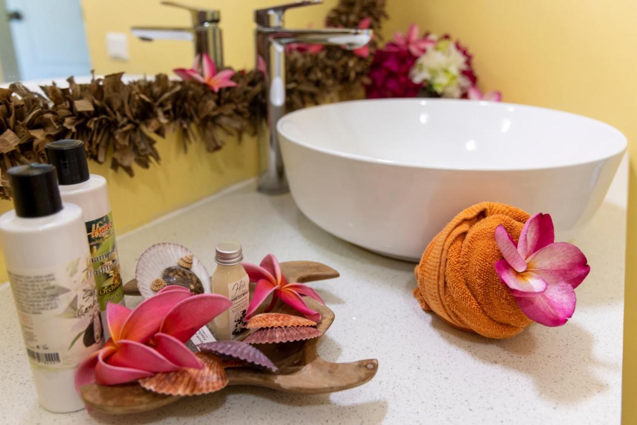 Fare Manava Villa Bora Bora Bagian luar foto