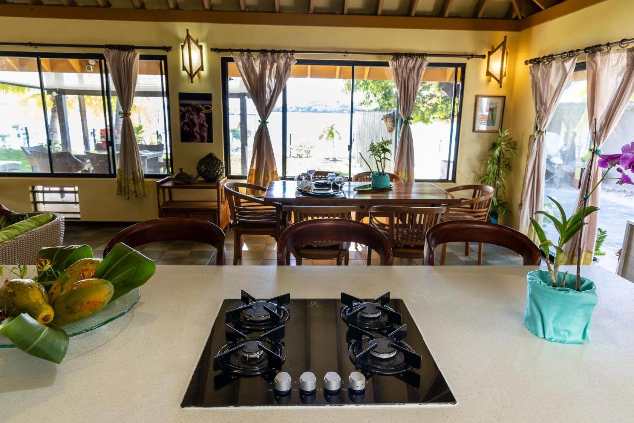 Fare Manava Villa Bora Bora Bagian luar foto