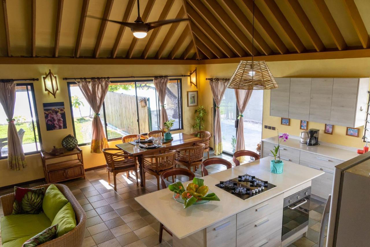 Fare Manava Villa Bora Bora Bagian luar foto