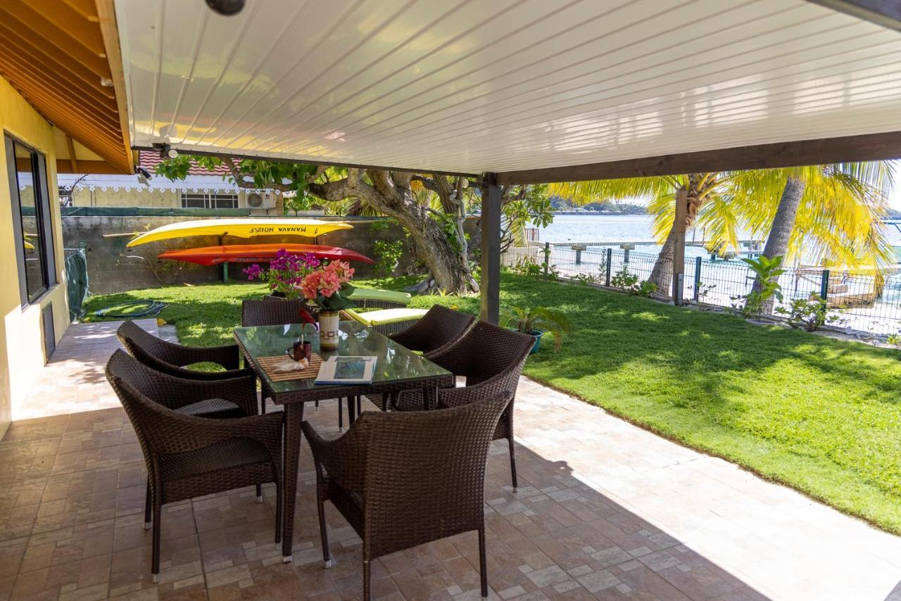 Fare Manava Villa Bora Bora Bagian luar foto