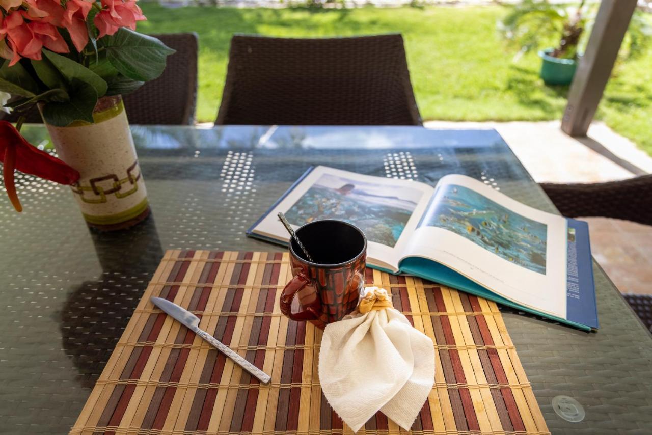 Fare Manava Villa Bora Bora Bagian luar foto