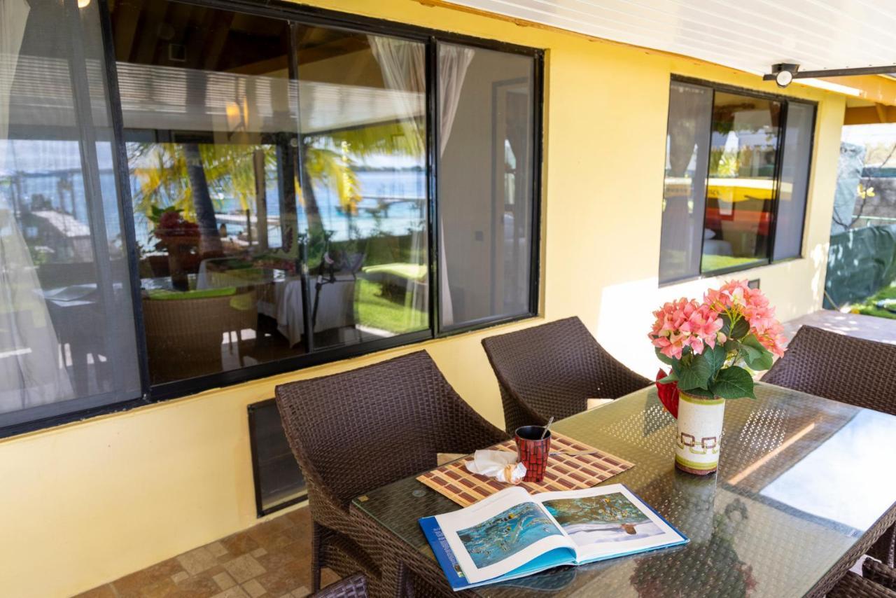 Fare Manava Villa Bora Bora Bagian luar foto